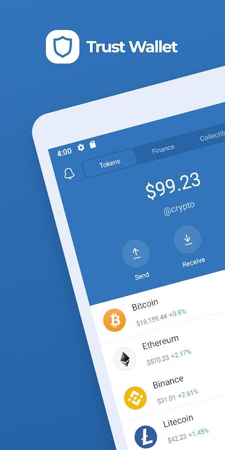 Trust Wallet 应用程序注册说明
